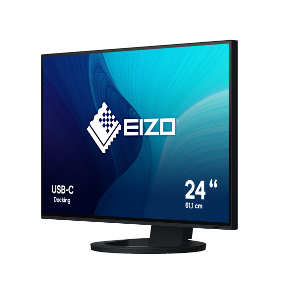 EIZO FlexScan EV2485-BK LED display 61,2 cm (24.1") 1920 x 1200 Pixel WUXGA Nero [EV2485-BK]