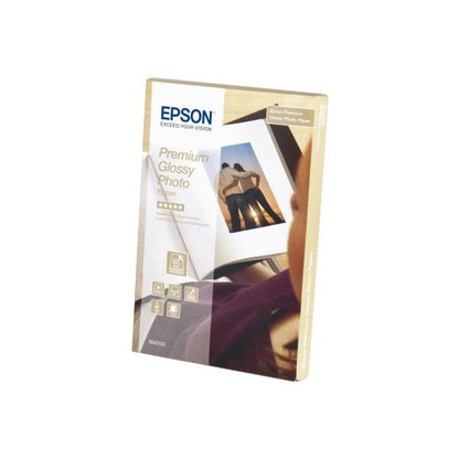 Epson Premium Glossy Photo Paper - 10x15cm - 40 Sheets [C13S042153]