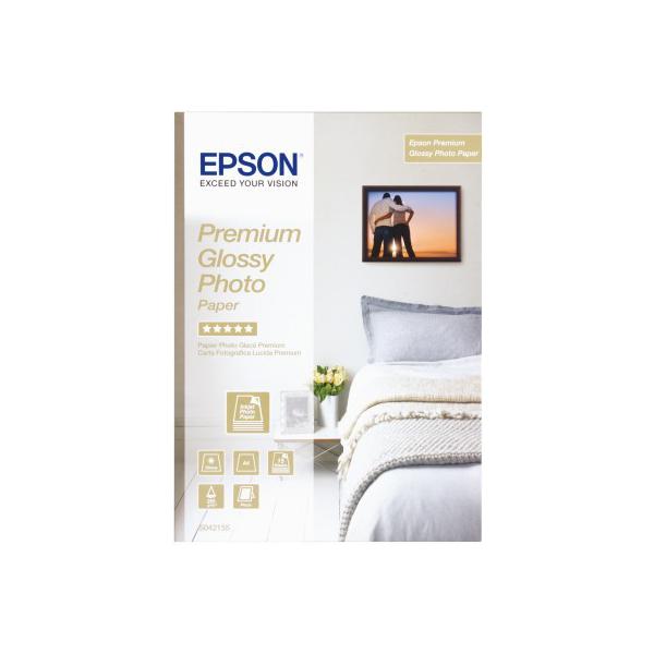 Epson Premium Glossy Photo Paper - A4 - 15 Fogli [C13S042155]