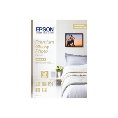 Papel fotográfico brillante Epson Premium - A4 - 15 hojas [C13S042155]