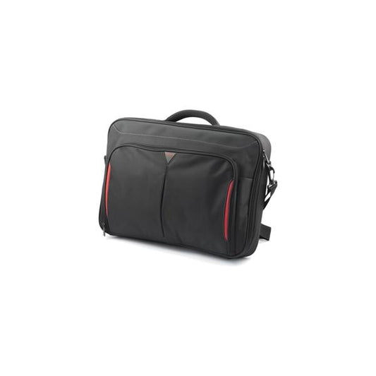 Targus Classic+ Clamshell Case - 17-18 inch - Black-Red [CN418EU]