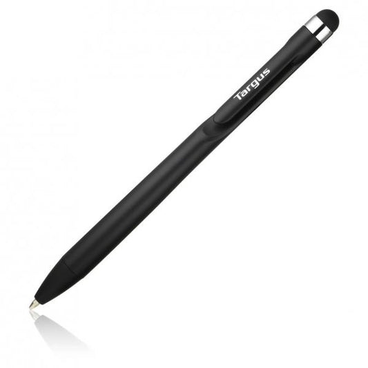 Targus Antimicrobial 2-in-1 Stylus and Pen For Smartphones and Touchscreens - Black [AMM163AMGL]