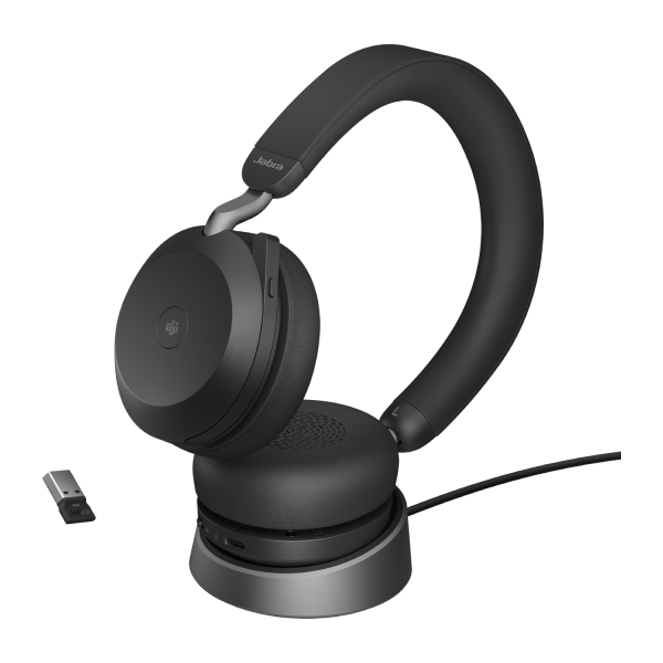 Jabra Evolve2 75, MS Stereo, W Stand, USB-A [27599-999-989]