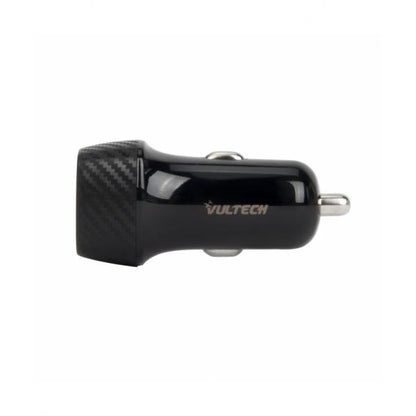 VULTECH CARICATORE DA AUTO CA-1Q CONon USB QUICKCHARGE 3.0 (Max 18W) [CA-1Q]