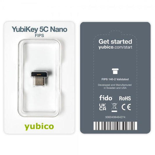 YUBICO YubiKey 5C Nano FIPS - PROMO FINO A ESAURIMENTO SCORTE 395 [395]