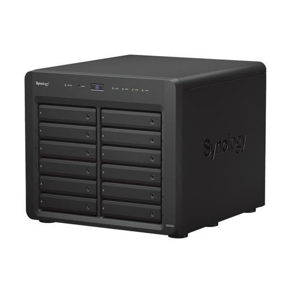 Synology DiskStation DS2422+ NAS y servidor de almacenamiento Torre Conexión LAN Ethernet Negro V1500B [DS2422+] 