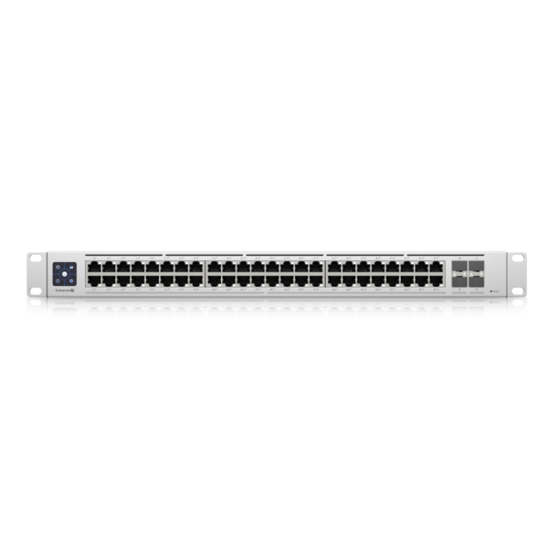 Ubiquiti - Enterprise-48-PoE-EU - UniFi Layer 3 switch with x48 2.5 GbE PoE, x4 SFP+ ports, 720W total PoE availability USW-Enterprise-48-PoE-EU [USW-Enterprise-48-PoE-EU]