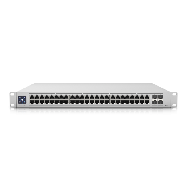 Ubiquiti - Enterprise-48-PoE-EU - UniFi Layer 3 switch with x48 2.5 GbE PoE, x4 SFP+ ports, 720W total PoE availability USW-Enterprise-48-PoE-EU [USW-Enterprise-48-PoE-EU]