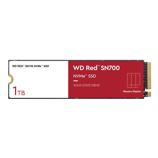 WESTERN DIGITAL SSD INTERNO RED SN700 1TB M.2 2280 PCIE 3.0 X4 NVME [WDS100T1R0C]