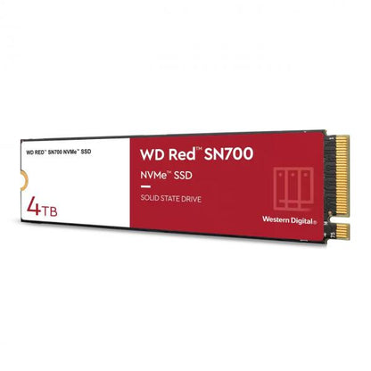 WESTERN DIGITAL INTERNO SSD ROJO 4TB M.2 2280 Lectura/Escritura 3400/3100Mbs [WDS400T1R0C] 