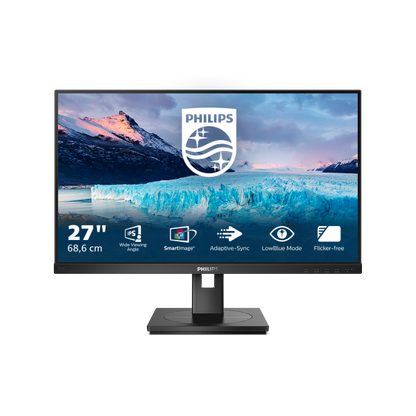 Philips 272S1M/00 Monitor PC 68,6 cm (27") 1920 x 1080 Pixel Full HD LCD Nero [272S1M/00]