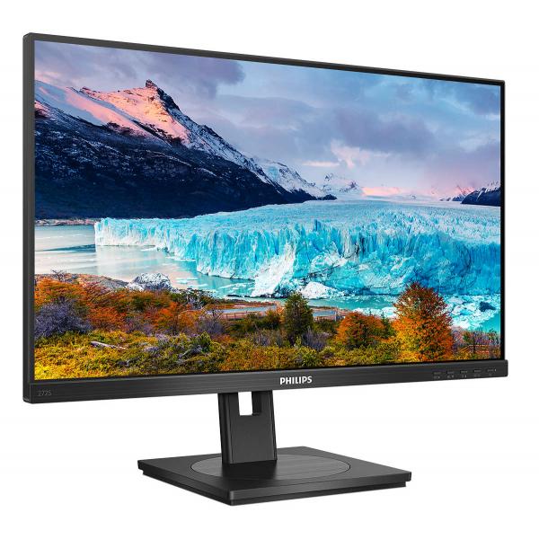 PHILIPS MONITOR 27 LED IPS 16:9 FHD 4MS 250 CDMPIV, PIVOT, VGA/DVI/HDMI/DP, MULTIMEDIALE [272S1M]