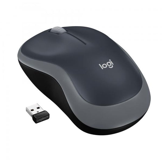 Logitech M185 Mouse Wireless, 2,4 GHz con Mini Ricevitore USB, Durata Batteria di 12 Mesi, Tracciamento Ottico 1000 DPI, Ambidestro, Compatibile con PC, Mac, Laptop [910-002235]