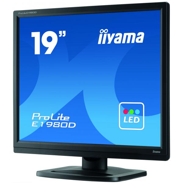 iiyama ProLite E1980D-B1 LED display 48,3 cm (19") 1280 x 1024 Pixel XGA Nero [E1980D-B1]