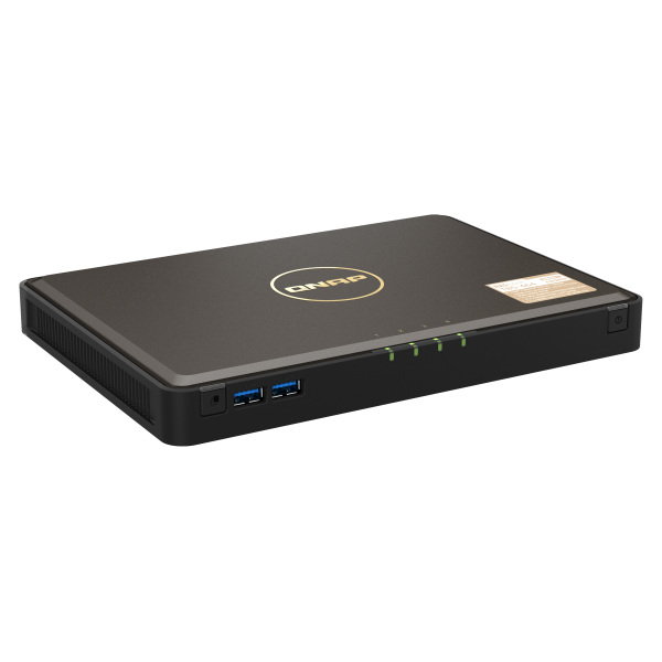 QNAP TBS-464 NAS Desktop Collegamento ethernet LAN Nero N5105 [TBS-464-8G]