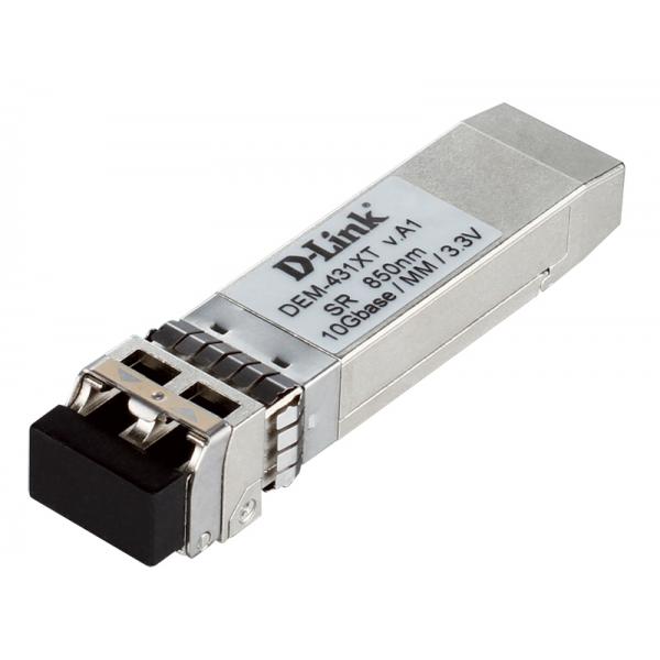 D-LINK TRANSCEIVER 10GBASE-SR SFP+ 80/300M [DEM-431XT]