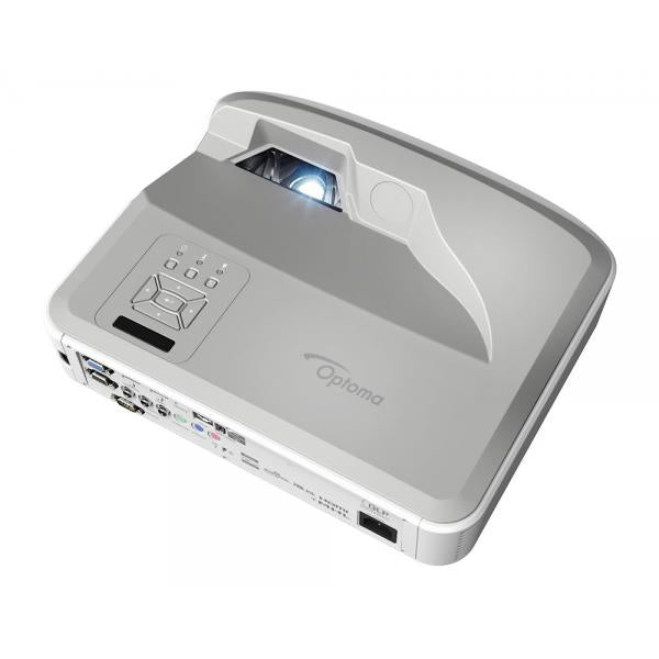 Optoma ZU500USTe videoproiettore Proiettore a raggio ultra corto 5000 ANSI lumen DLP WUXGA (1920x1200) Compatibilità 3D Bianco [ZU500USTE]