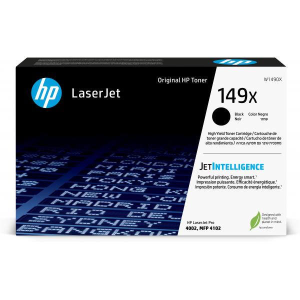 HP Cartuccia toner nero originale LaserJet 149X ad alta capacità [W1490X]