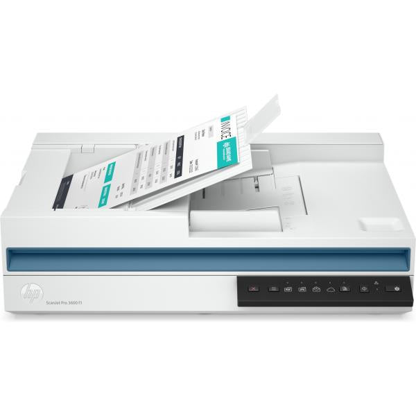 HP SCANNER DOCUMENTALE, SCANJET PRO 3600 F1, A4, 30 PPM, ADF, FRONTE/RETRO, USB [20G06A]