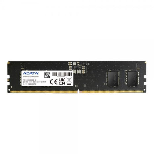 ADATA AD5U48008G-S memoria 8 GB 1 x 8 GB DDR5 4800 MHz Data Integrity Check (verifica integrità dati) [AD5U48008G-S]