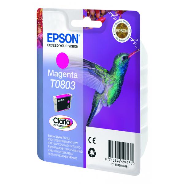 Epson Hummingbird Cartuccia Magenta [C13T08034011]