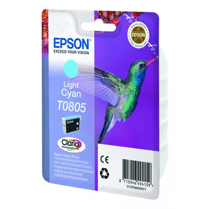 Epson Hummingbird Cartuccia Ciano-chiaro [C13T08054011]