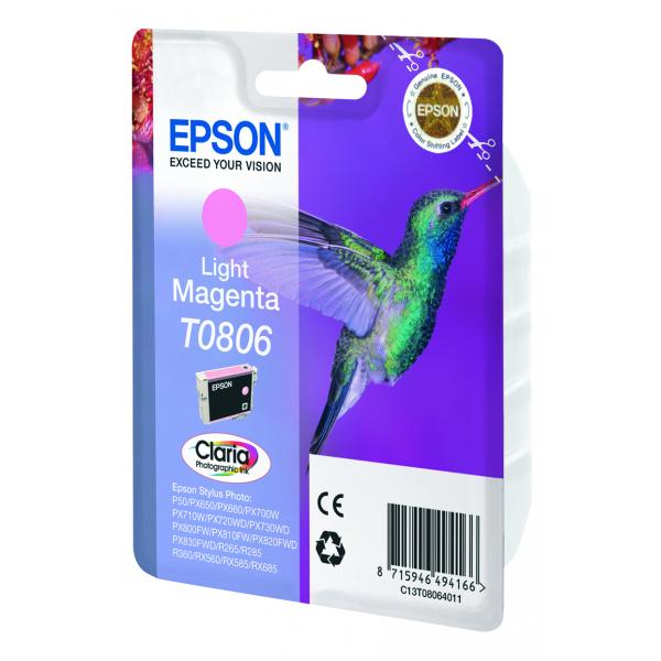 Epson Hummingbird Cartuccia Magenta chiaro [C13T08064011]