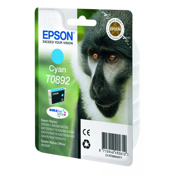 Epson Monkey Cartuccia Ciano [C13T08924011]