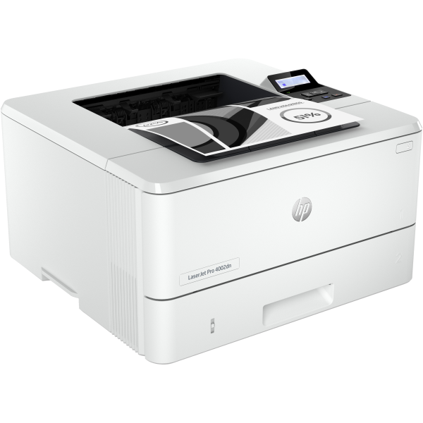 HP LaserJet Pro Stampante 4002dn, Bianco e nero, Stampante per Piccole e medie imprese, Stampa, Stampa fronte/retro; elevata velocità di stampa della prima pagina; risparmio energetico; dimensioni compatte; Avanzate funzionalità di sicurezza [2Z605F#B19]