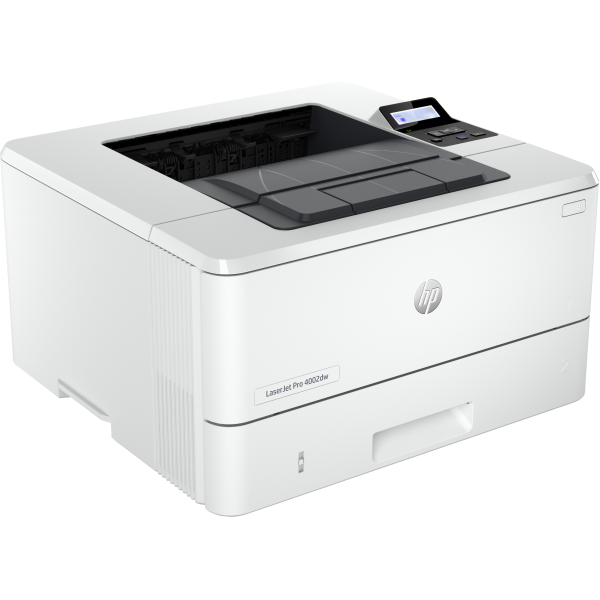 HP LaserJet Pro Printer 4002dw, Black and white, Small to medium business printer, Printing, Duplex printing; high first page printing speed; compact size; energy saving; Advanced security features; Wi-Fi...