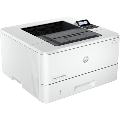 HP LaserJet Pro Printer 4002dw, Black and white, Small to medium business printer, Printing, Duplex printing; high first page printing speed; compact size; energy saving; Advanced security features; Wi-Fi...