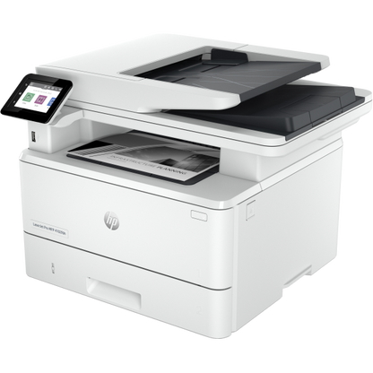 HP LaserJet Pro Stampante multifunzione 4102fdn, Bianco e nero, Stampante per Piccole e medie imprese, Stampa, copia, scansione, fax, idonea a Instant Ink; stampa da smartphone o tablet; alimentatore automatico di documenti; Stampa fronte/retro [2Z62...