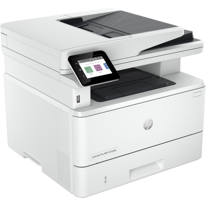 HP LaserJet Pro Stampante multifunzione 4102fdn, Bianco e nero, Stampante per Piccole e medie imprese, Stampa, copia, scansione, fax, idonea a Instant Ink; stampa da smartphone o tablet; alimentatore automatico di documenti; Stampa fronte/retro [2Z62...