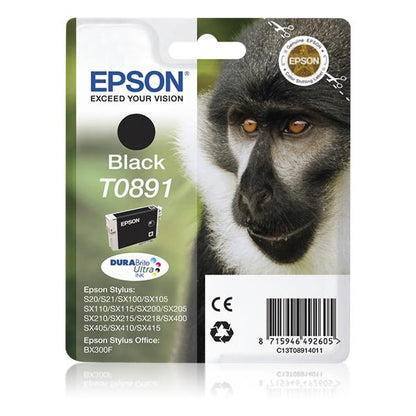 EPSON CART NERO STYLUS S20 BLISTER CON ALLARME [C13T08914021]