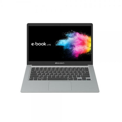 Microtek e-book Lite Computer portatile 35,8 cm (14.1") Full HD Intel Celeron N4020 4 GB LPDDR4-SDRAM 64 GB eMMC Wi-Fi 5 (802.11ac) Windows 10 Education Grigio [EBL14C/W3]