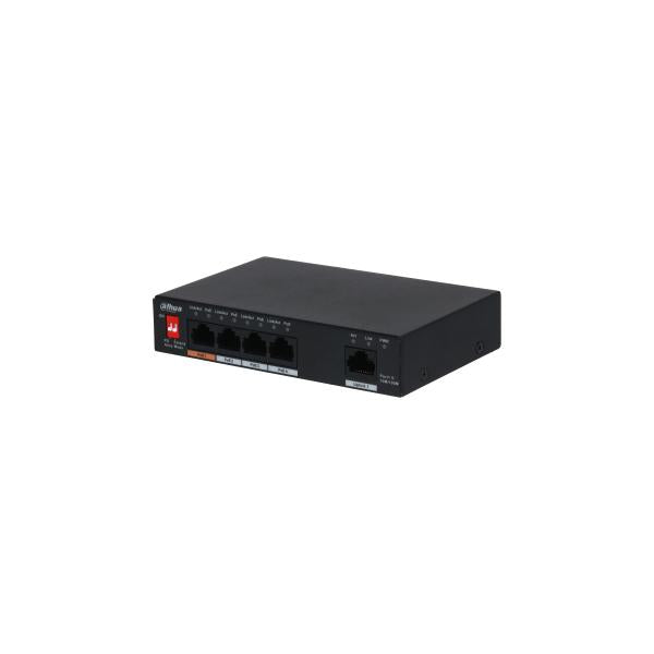 Dahua - PFS3005-4ET-60-V2 - Switch unmanaged 5 porte 4 PoE 60W PFS3005-4ET-60-V2 [PFS3005-4ET-60-V2]