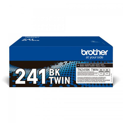 Brother TN-241BKTWIN cartucho de tóner 2uds Original Negro [TN241BKTWIN] 