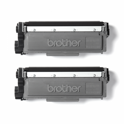 Brother TN-2320TWIN cartuccia toner 1 pz Originale Nero [TN2320TWIN]