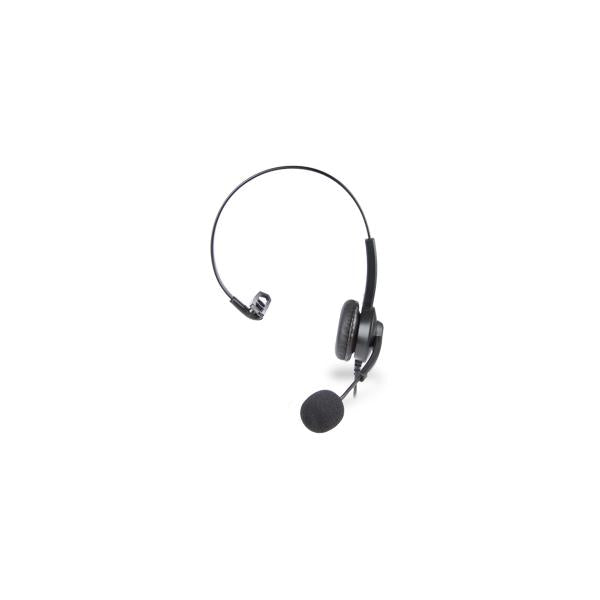 Hamlet HHEADM-UJM headphones and earphones Wired Overhead Office USB type A Black [HHEADM-UJM] 