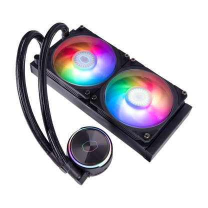 COOLER MASTER DISSIPATORE A LIQUIDO MASTERLIQUID PL240 FLUX ADDRESSABLE GEN 2 RGB COOLER DISSIPATORE [MLY-D24M-A23PZ-R1]