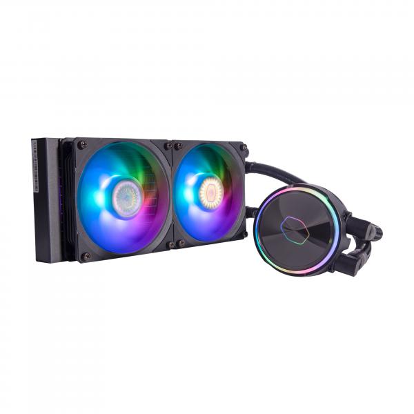 COOLER MASTER DISSIPATORE A LIQUIDO MASTERLIQUID PL240 FLUX ADDRESSABLE GEN 2 RGB COOLER DISSIPATORE [MLY-D24M-A23PZ-R1]