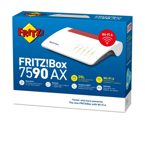 AVM FRITZ! ROUTER FRITZ!BOX 7590 AX INTERNATIONAL [20002999]