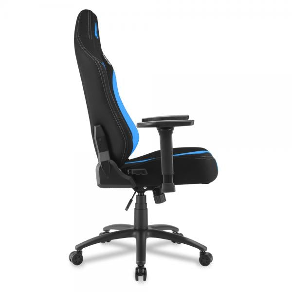 Sharkoon SKILLER SGS20 Asiento acolchado de tela Respaldo acolchado [SKILLERSGS20FABBLACK/BLUE] 