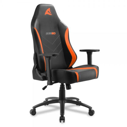 Sharkoon SKILLER SGS20 Asiento acolchado Respaldo acolchado [SKILLERSGS20BLACK/ORANGE] 