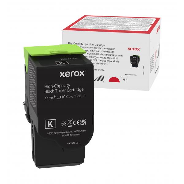 Xerox Cartuccia toner Nero a High capacity da 8000 Pagine per Stampante a colori  C310/multifunzione a colori  C315 (006R04364) [006R04364]