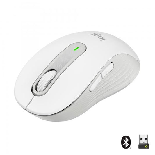 Logitech Signature M650 mouse Mano destra RF senza fili + Bluetooth Ottico 4000 DPI [910-006255]