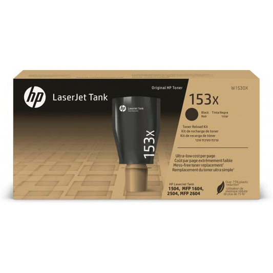 Kit de recarga de tóner negro original HP LaserJet Tank 153X [W1530X]