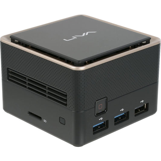 ECS ELITEGROUP MINI PC LIVA Q3 PLUS Ryzen R1505G 4GB 64GB SSD [95-677-MZ6A05] 