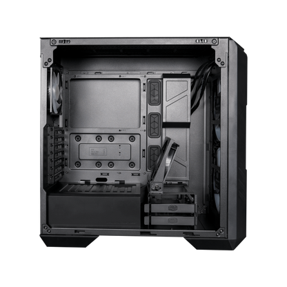 COOLER MASTER CASE HAF500 MID-TOWER E-ATX ARGB SIDE PANEL, BLACK [H500-KGNN-S00]