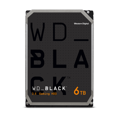 WESTERN DIGITAL HDD BLACK 6TB 3.5 SATA 6GB/S 7200 RPM [WD6004FZWX]